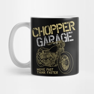 Chopper garage Mug